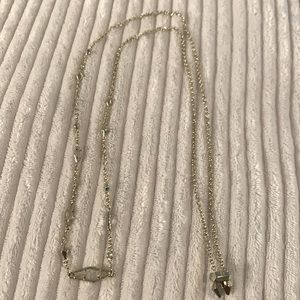 Vintage Kendra Scott necklace - gold and iridescent